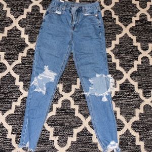 American Eagle size 00 mom jeans